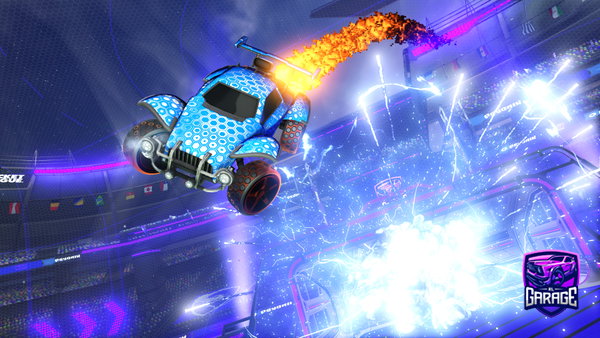 A Rocket League car design from iselw