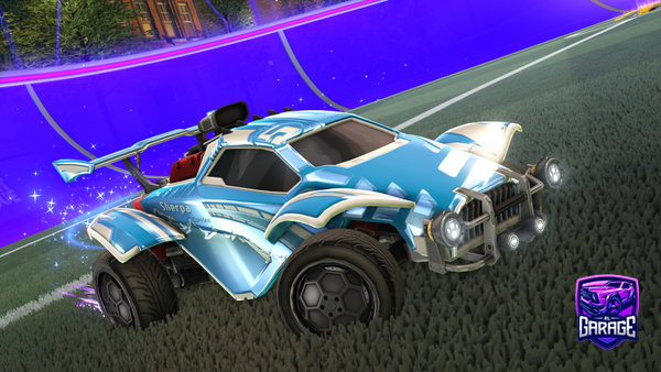 A Rocket League car design from Pulse_Arzyy