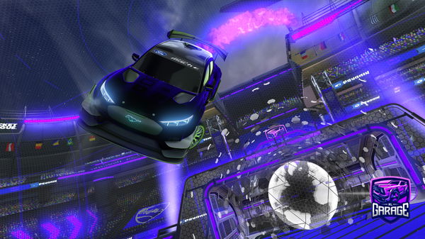 A Rocket League car design from ChiaroScuro