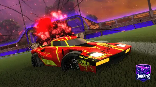 A Rocket League car design from michbea331