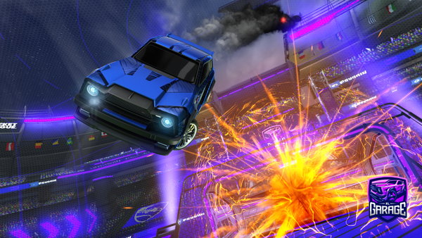 A Rocket League car design from stuhnuh