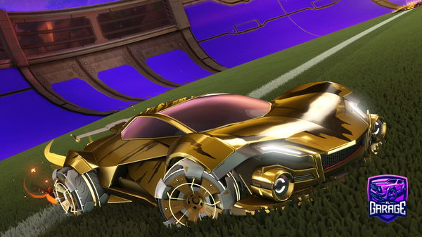 A Rocket League car design from MECHAMAXD-88