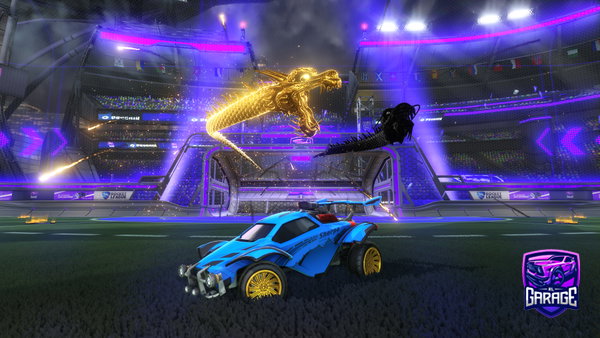 A Rocket League car design from tommy4216