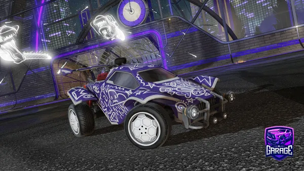 A Rocket League car design from azzyro