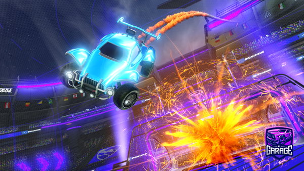 A Rocket League car design from D_V25200