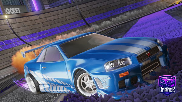 A Rocket League car design from Cryx2248