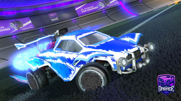 A Rocket League car design from ASecretPro-_-