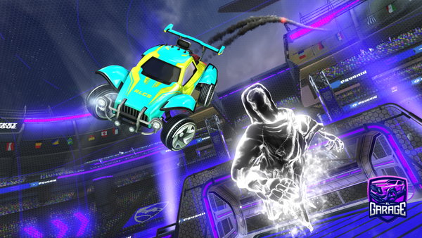 A Rocket League car design from VX_Clauz