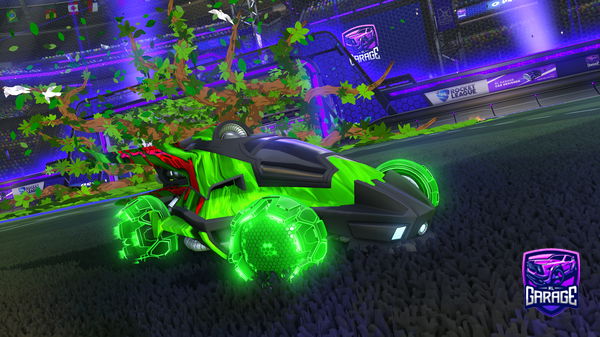 A Rocket League car design from ms1023