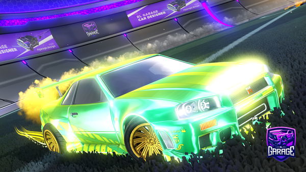 A Rocket League car design from Diablo_D6