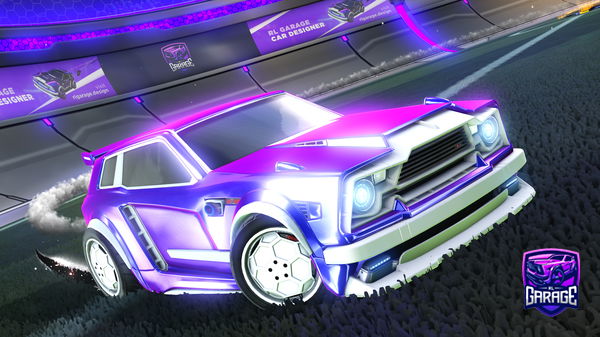 A Rocket League car design from Foxgamingv2