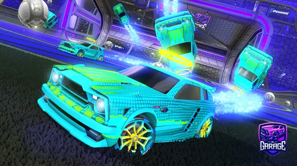 A Rocket League car design from Lionplayz11