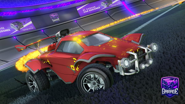 A Rocket League car design from Bighe_d