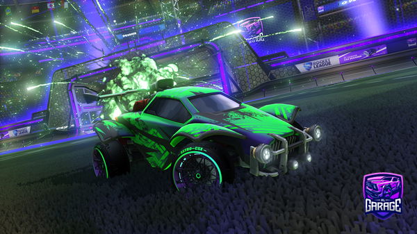 A Rocket League car design from LeviiPizzas