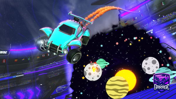 A Rocket League car design from NOTANAVERAGERLTRADER