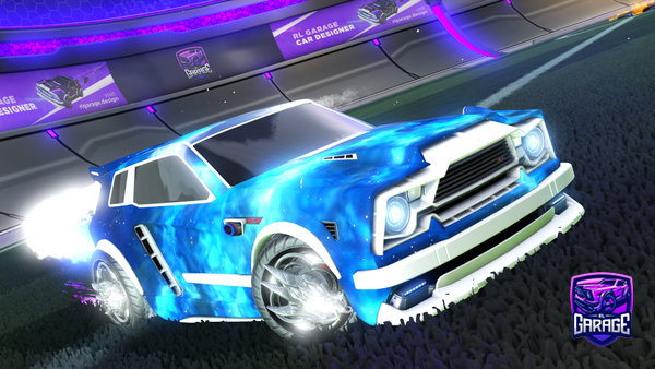 A Rocket League car design from Anas_NG1
