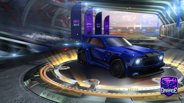 A Rocket League car design from kachlins