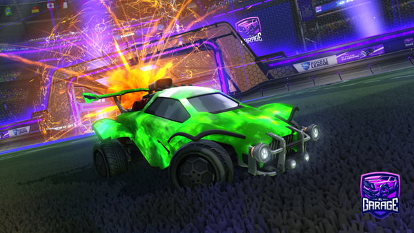 A Rocket League car design from can2042
