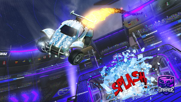 A Rocket League car design from Dumpythiccs