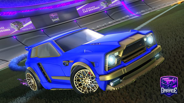 A Rocket League car design from ErikVetter