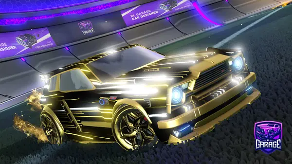 A Rocket League car design from Boubacar_999