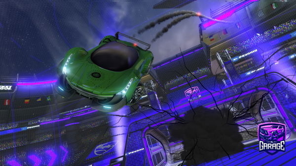 A Rocket League car design from JollySpeed