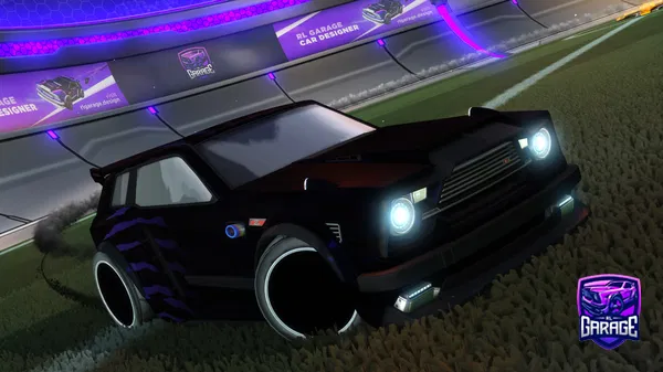 A Rocket League car design from Alpha_fish