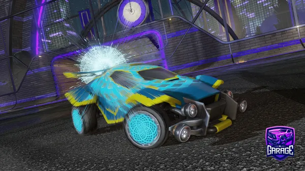A Rocket League car design from irosario78