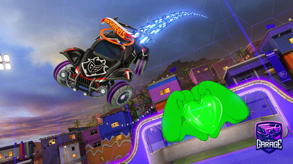 A Rocket League car design from Hausinolo