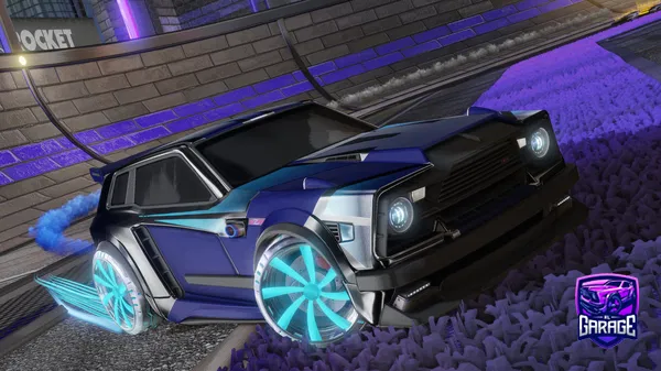 A Rocket League car design from FLOBBYTHESALTY