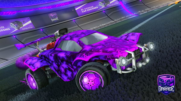 A Rocket League car design from FireSchorcher