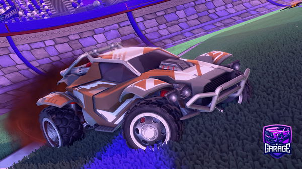 A Rocket League car design from Trixtep