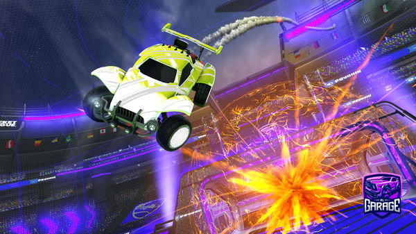 A Rocket League car design from CBCrusher