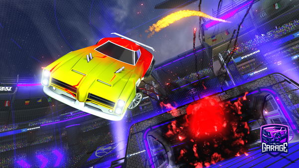 A Rocket League car design from Ptasio_yt