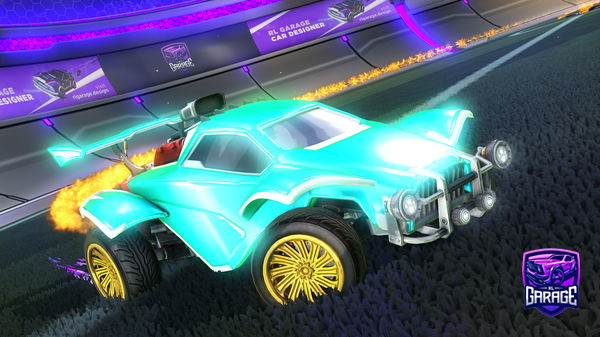 A Rocket League car design from brandonb2012