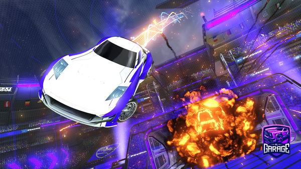 A Rocket League car design from MeshurPilavci