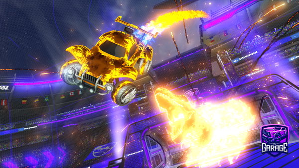 A Rocket League car design from Nowimjustchill