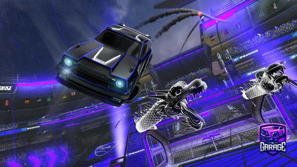 A Rocket League car design from Ura019