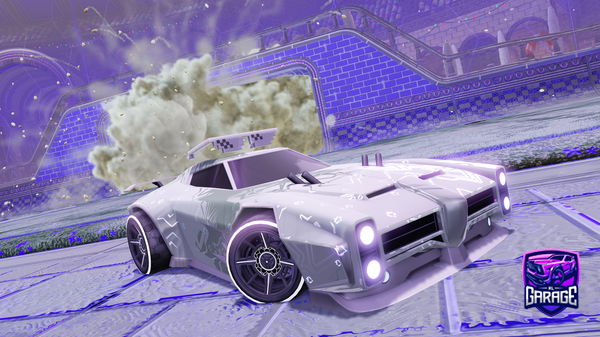 A Rocket League car design from evaniki