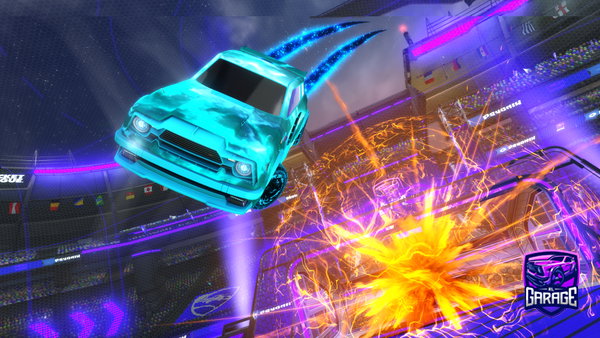 A Rocket League car design from Roteiro7176
