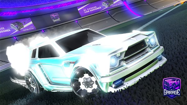 A Rocket League car design from oxqrx