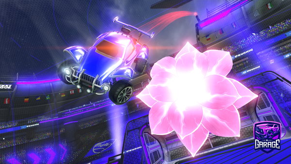 A Rocket League car design from Black-stern