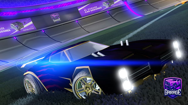 A Rocket League car design from DaddyDayot