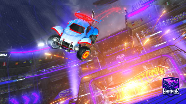 A Rocket League car design from Bodyman