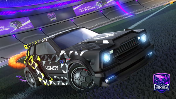 A Rocket League car design from FlickHSG