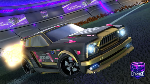 A Rocket League car design from Kiero1507