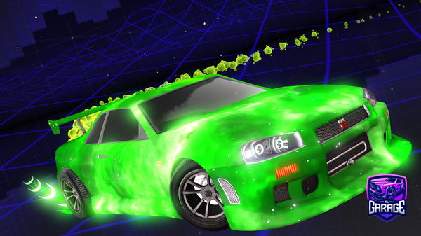 A Rocket League car design from Groovygecko6308