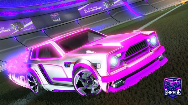 A Rocket League car design from matteler