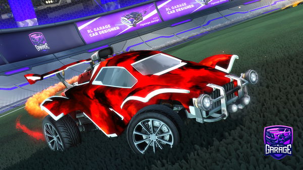 A Rocket League car design from Cex