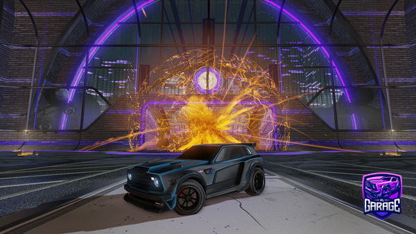 A Rocket League car design from jabli